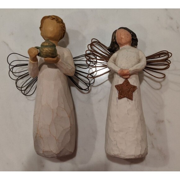 Willow Tree DEMDACO Lot of 2 Figures "Angel of Light" & "Angel of the Kitchen" - Picture 7 of 7